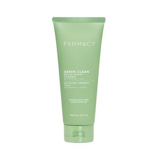 Farmacy Gentle Creamy Face Cleanser - Hydrating Facial Cleanser to Nourish + Help Remove Makeup + Impurities - Enriched With Aloe + Moringa Oil to Soothe, Purify + Refresh Skin (5 Fl Oz)