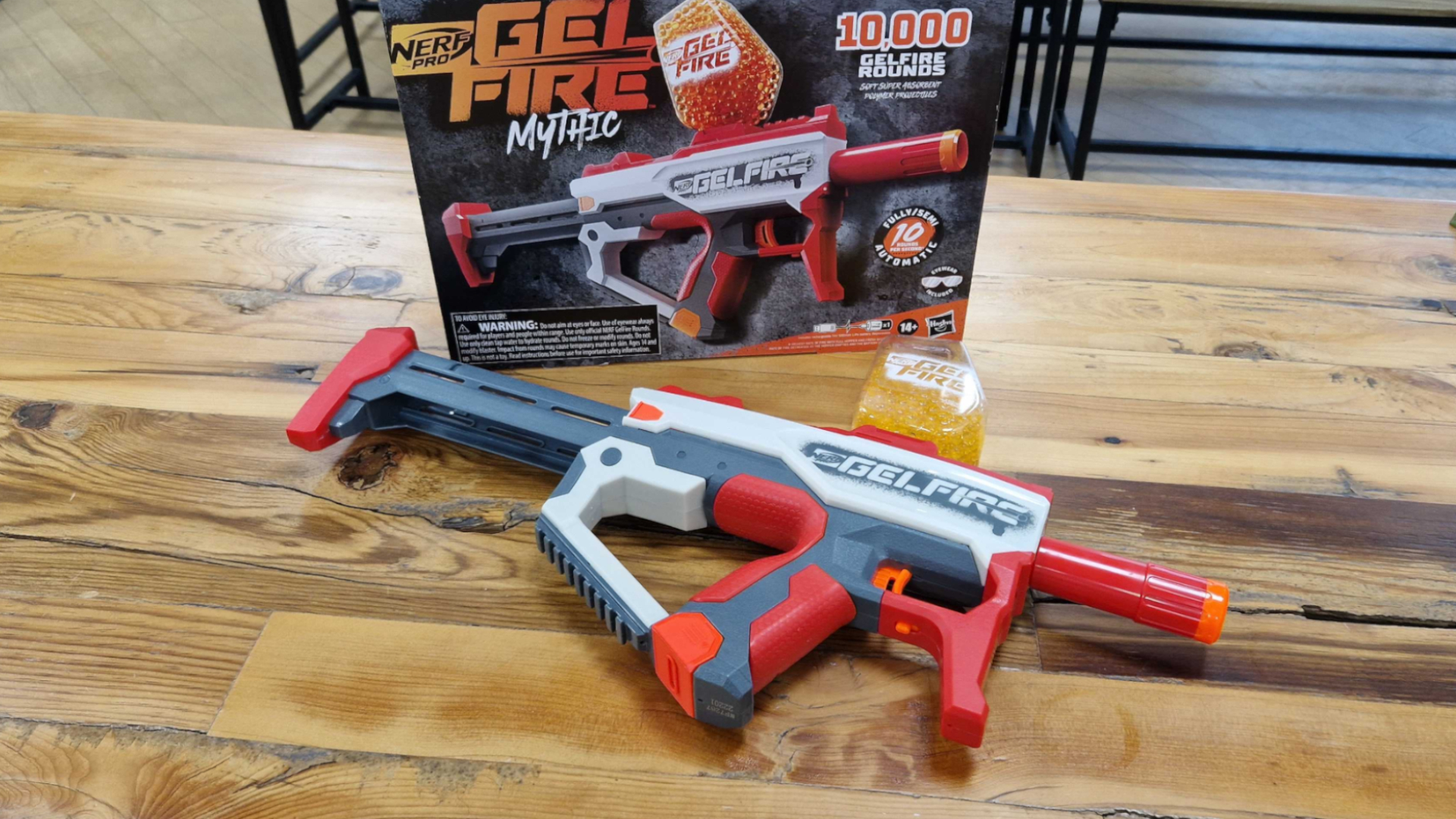 Honest Review: The NERF Pro Gel Fire Mythic (NERF PRO IS HERE AND IT'S GEL?!?!)  
