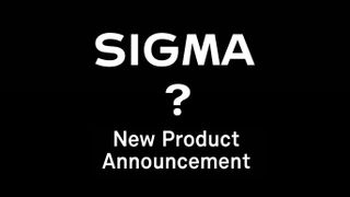 Sigma logo on a black background with the white text, "New product announcement" 