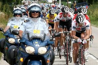 Stuart O'Grady worked hard for his team at the Tour de France this summer