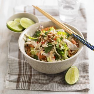Thai Chicken Salad with Peanuts and Ginger
