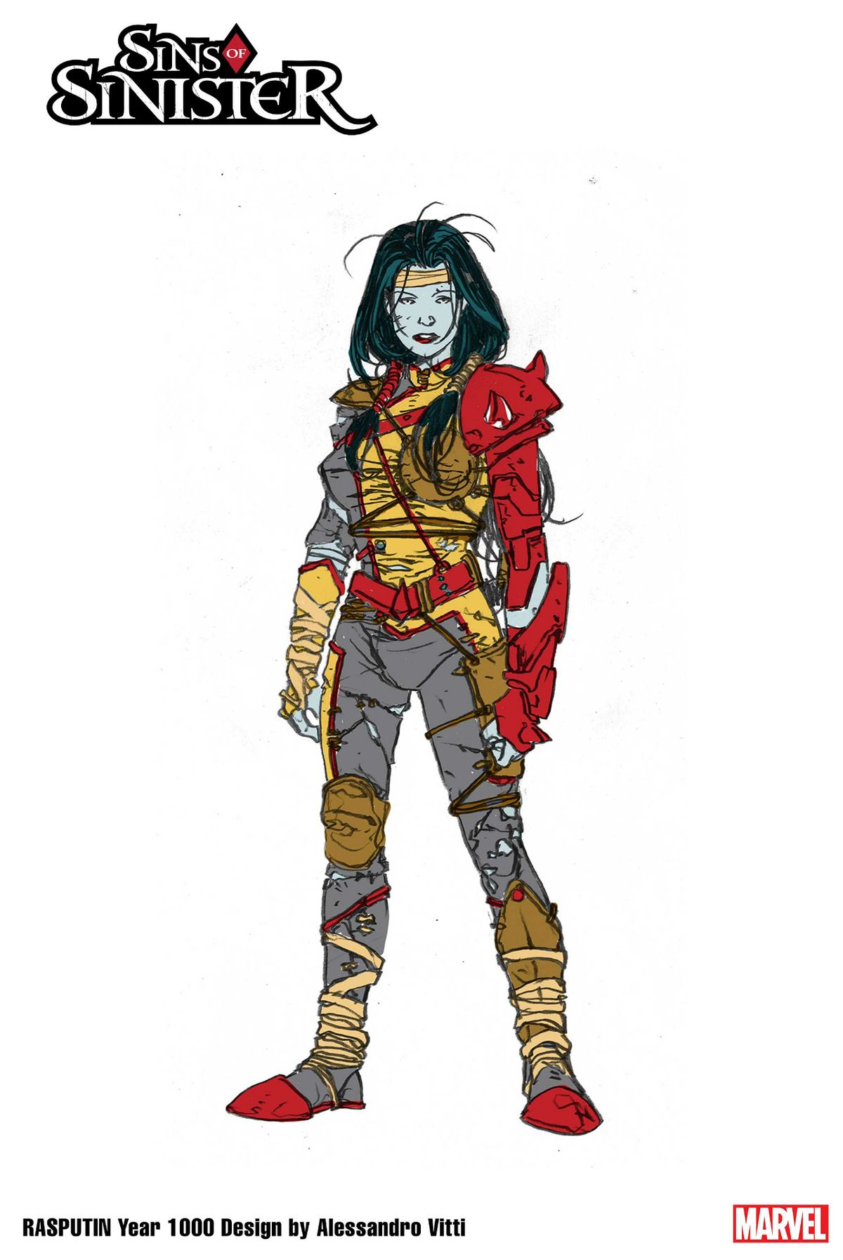 Sins of Sinister character designs