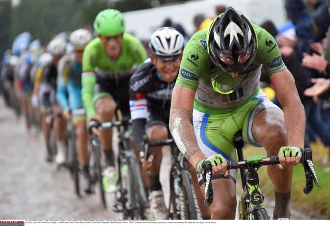 Peter Sagan's custom helmet with another set of eyes