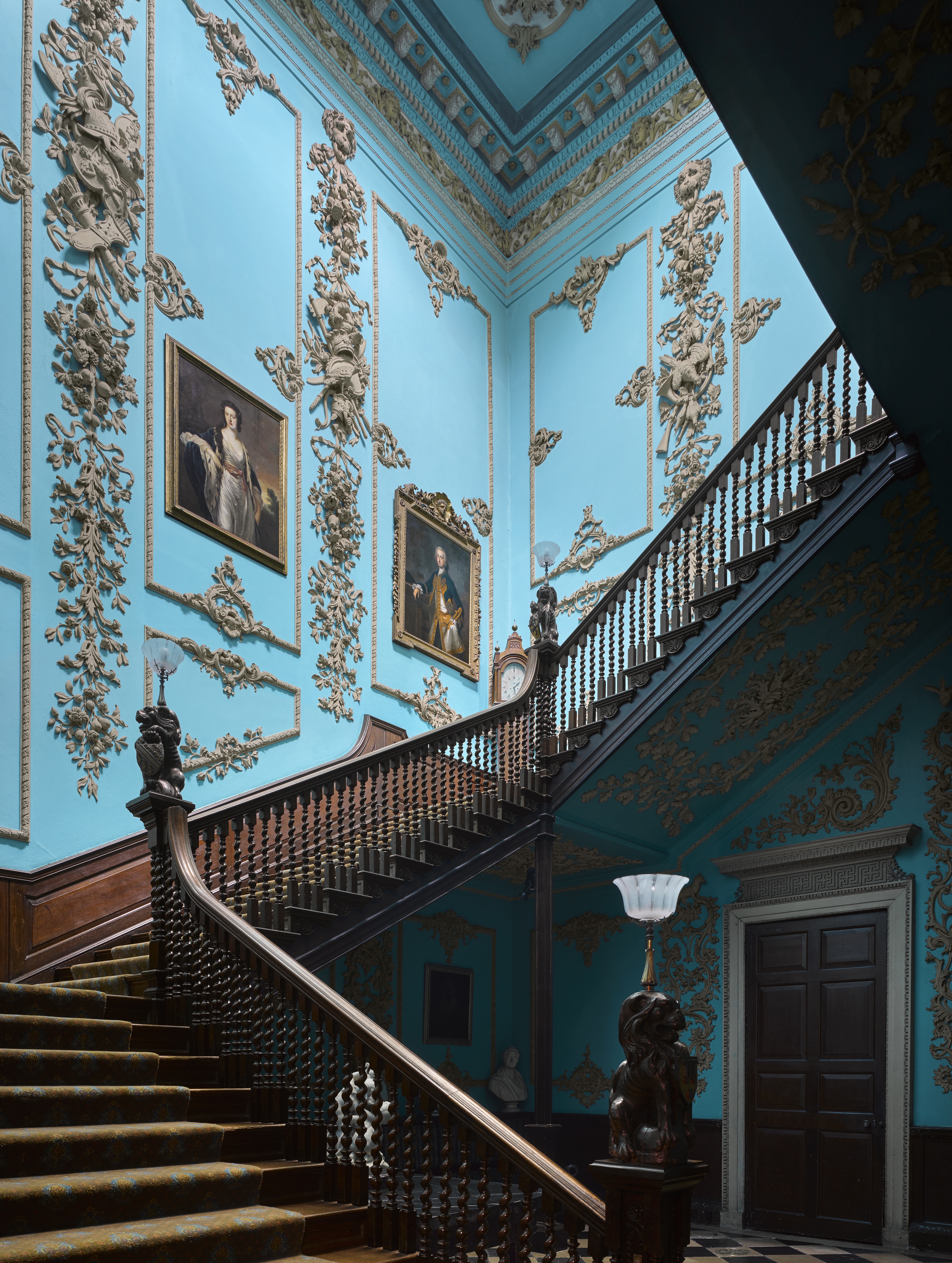Architectural staircase photographs