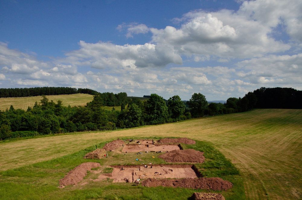 dorstone hill excavation site