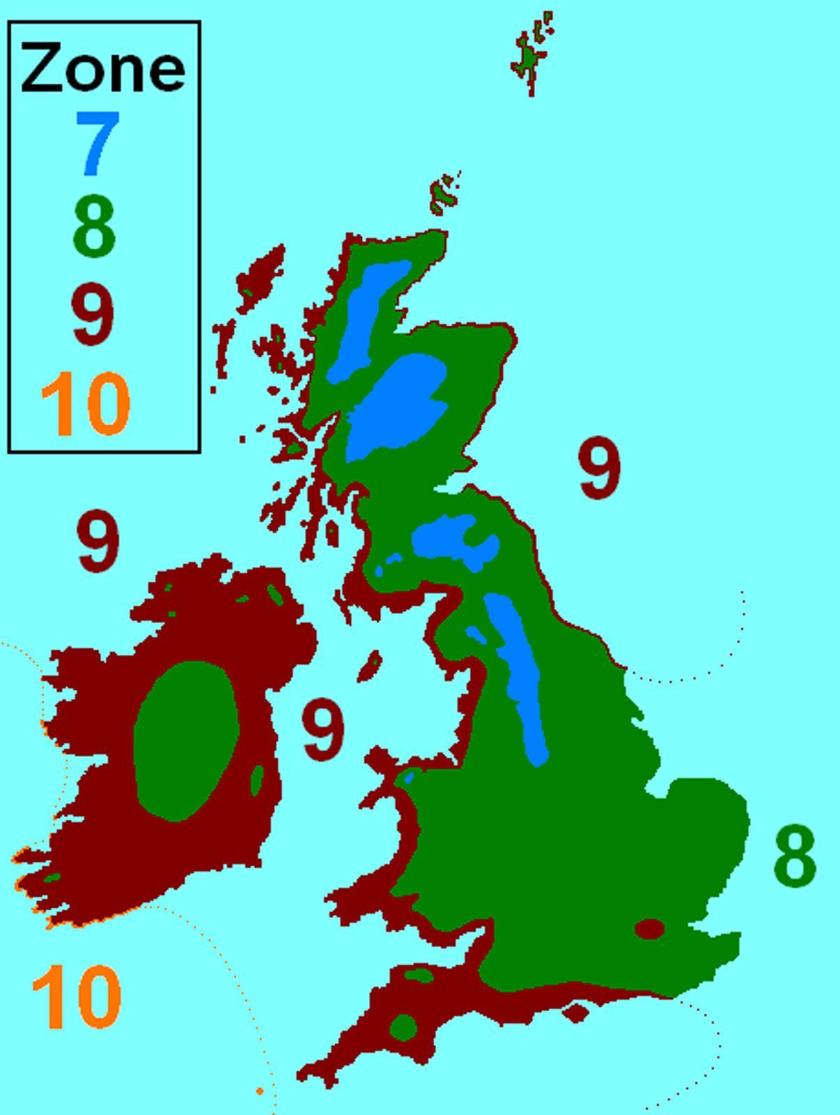 uk zones