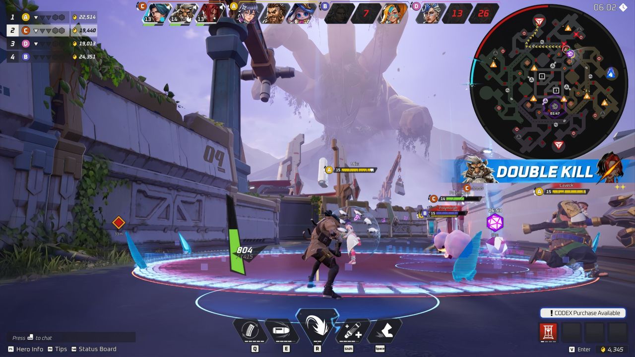 gameplay screenshots from Project Zeta
