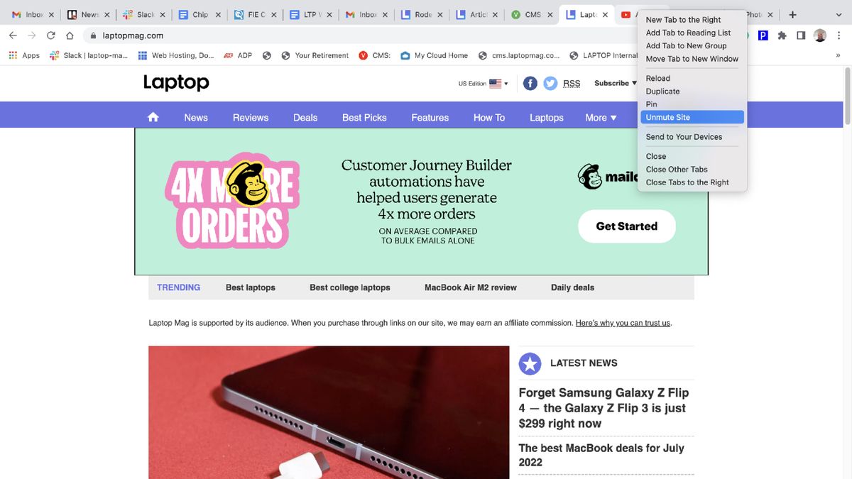How to mute Google Chrome tabs — put a stop to annoying website audio