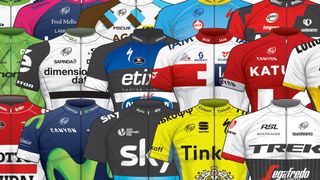 The WorldTour jerseys for 2016