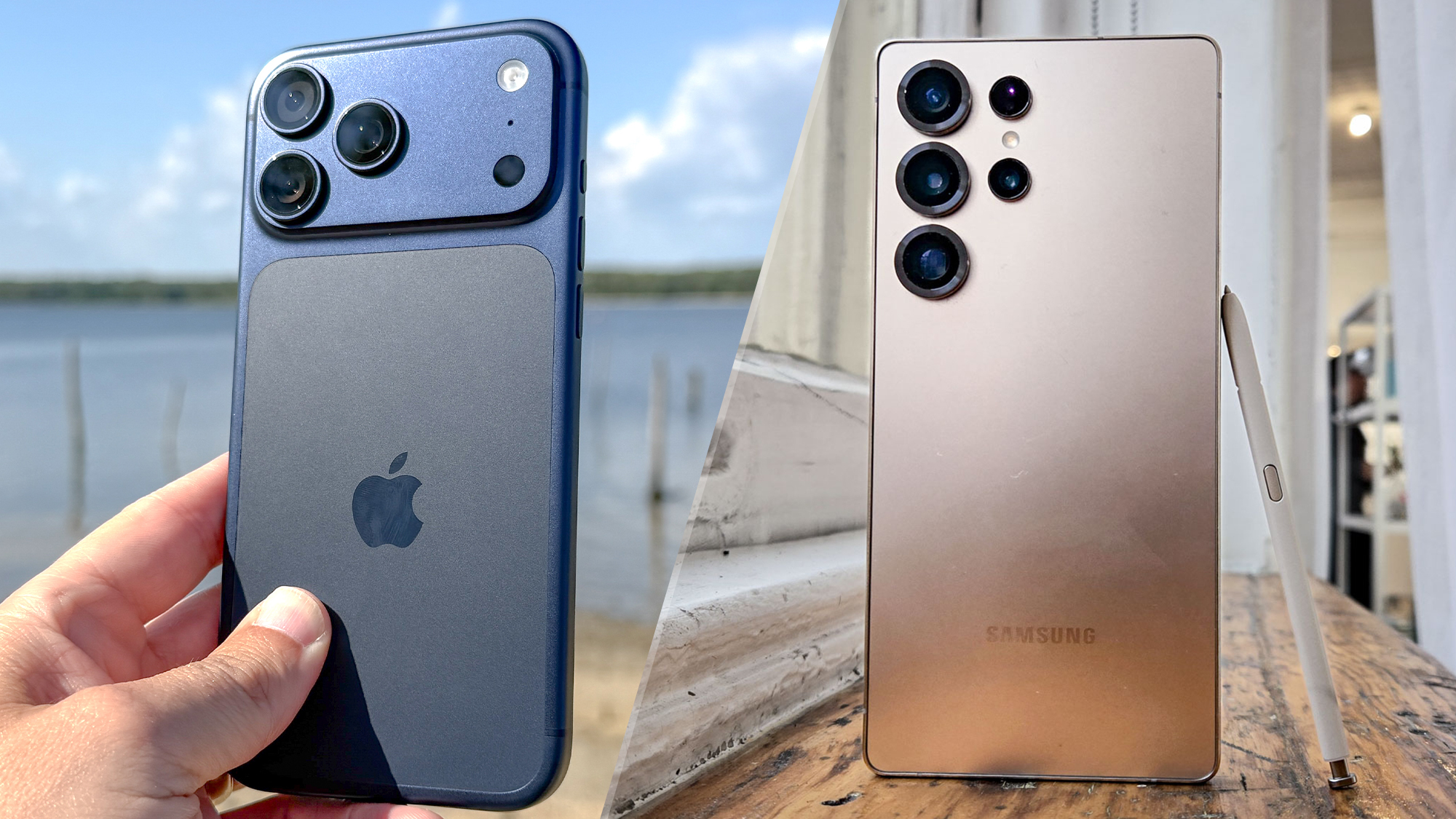 Galaxy S25 Ultra vs iPhone 17 Pro Max.