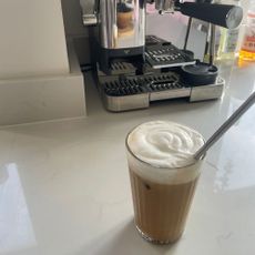 Ninja Luxe Cafe Pro with iced coffee