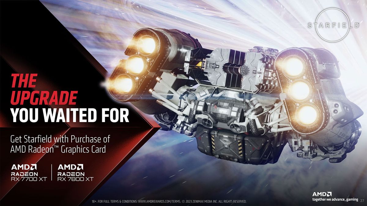 AMD RX 7800 XT 7700 XT Gamescom materials