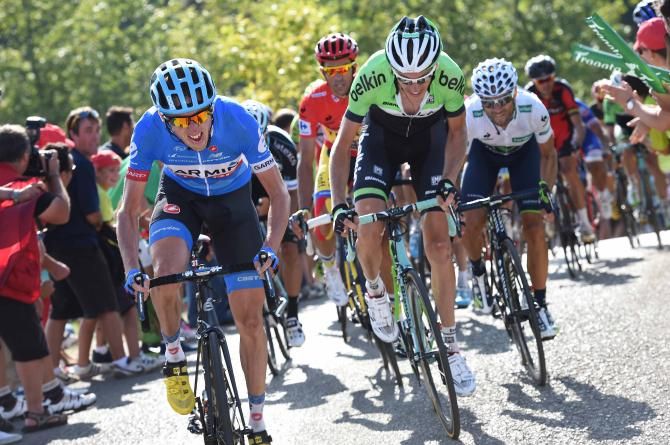 Dan Martin (Garmin-Sharp) puts in an attack
