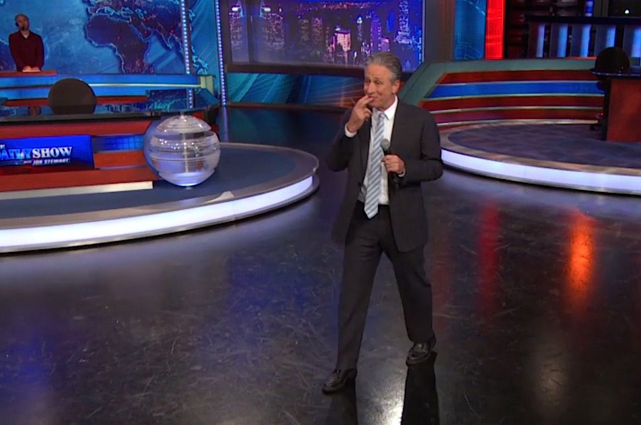 Jon Stewart once did an Adolf Hitler sketch