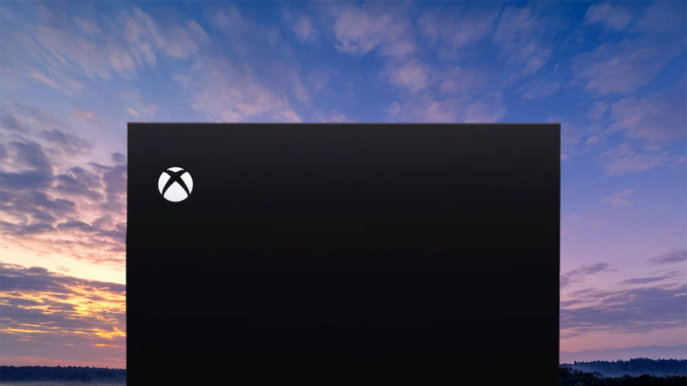 Xbox with a dawning sky