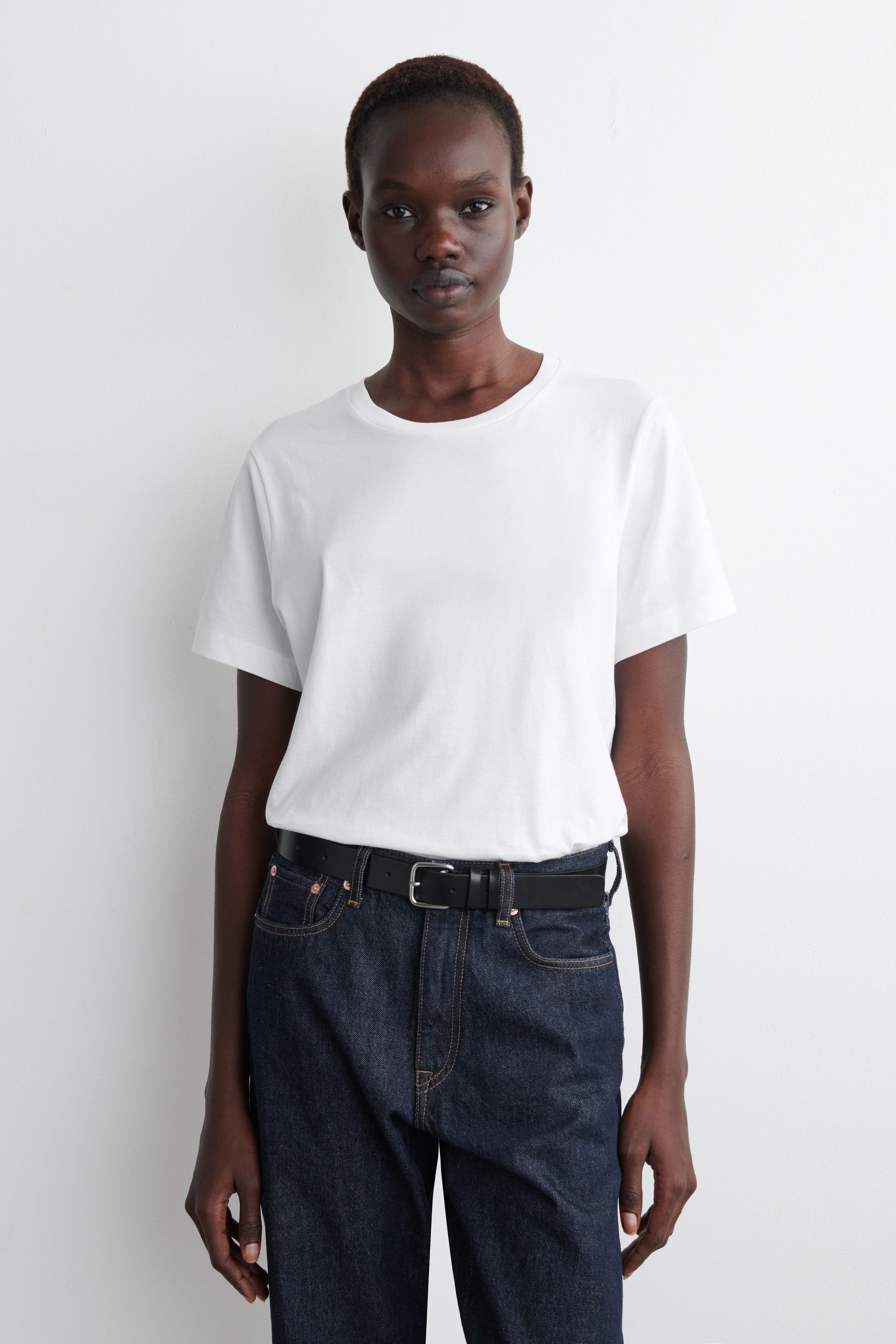 Crew-Neck Cotton T-Shirt