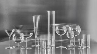 Geometry glassware at Stockholm Design Week