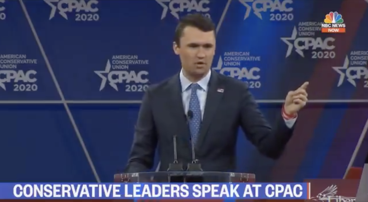 Charlie Kirk. 