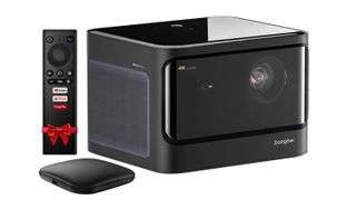 The Dangbei Mars Pro 4K projector against a white background