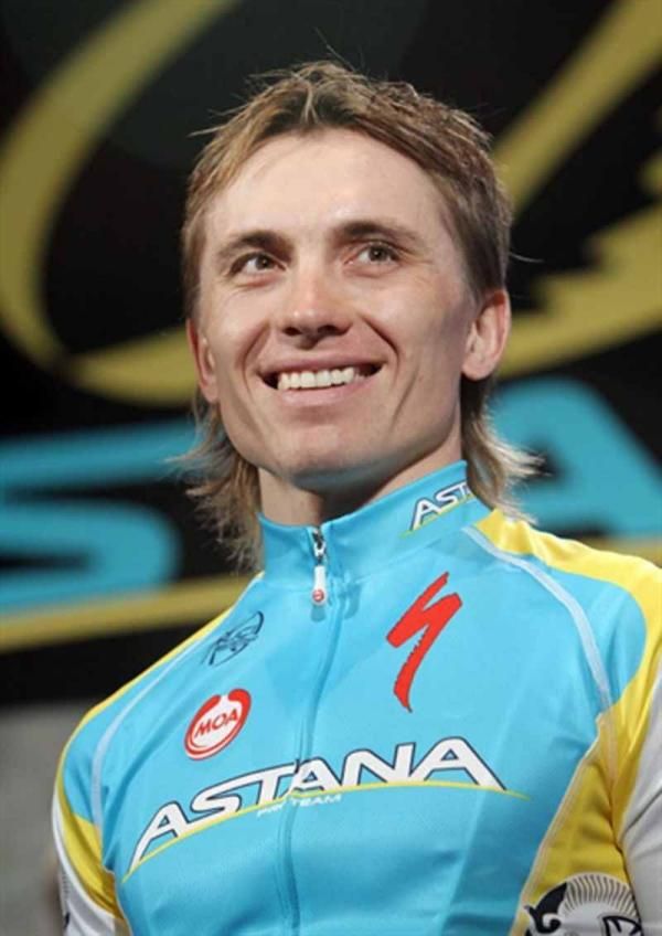 Kazakh Maxim Iglinsky smiles for the camera