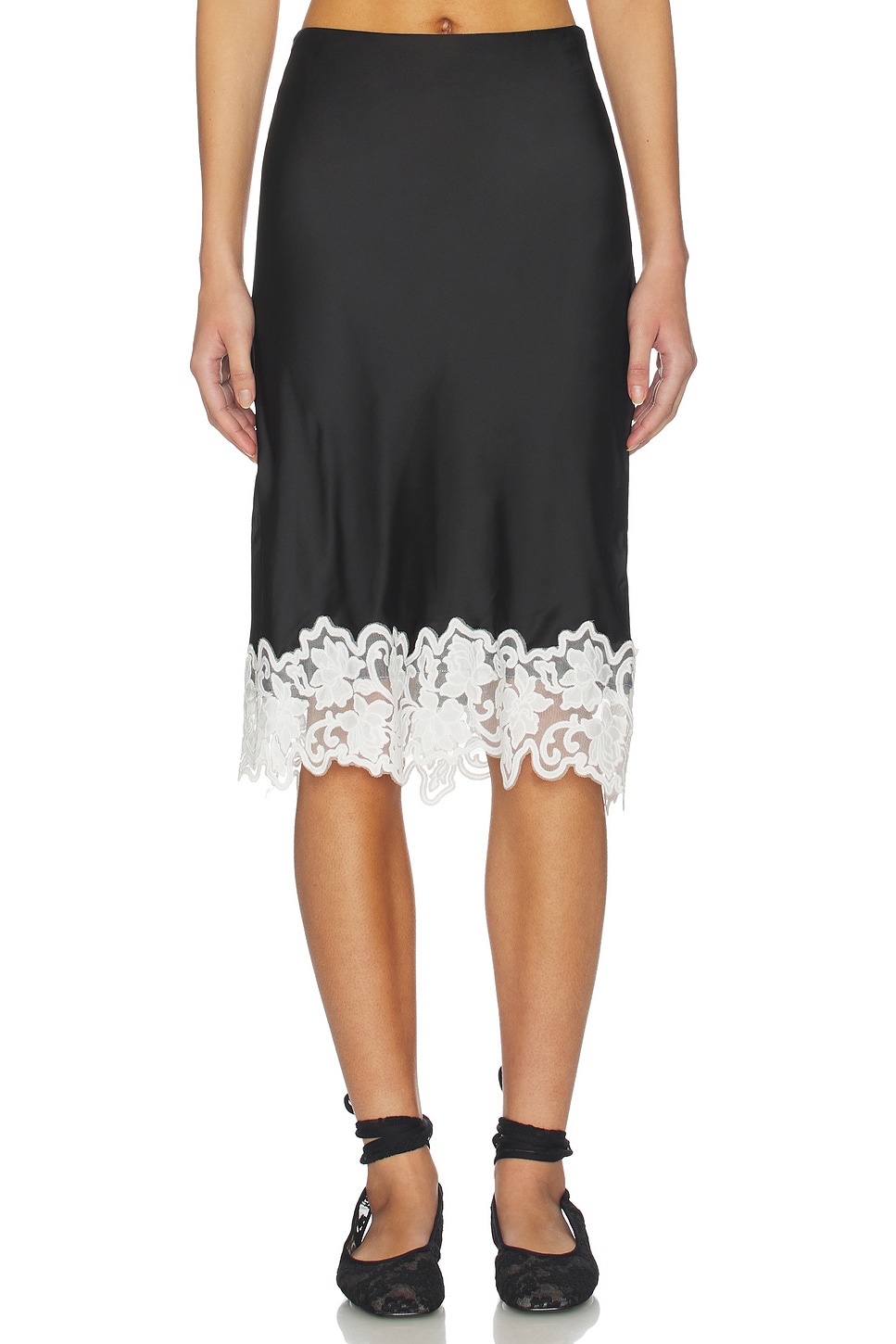 Anchor Midi Skirt