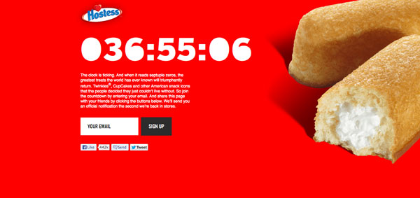 Twinkie coutndown