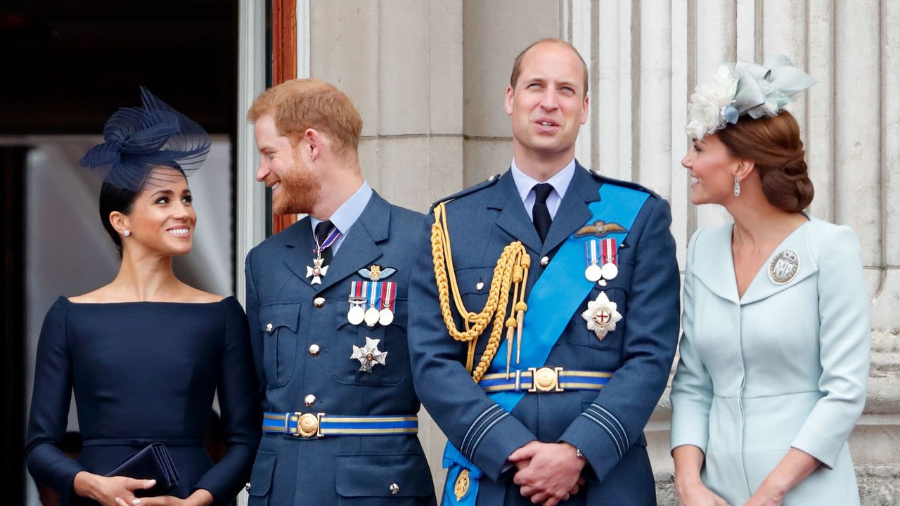 Members Of The Royal Family Attend Events To Mark The Centenary Of The RAF