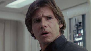 Hal Solo looking offended at being called scruffy