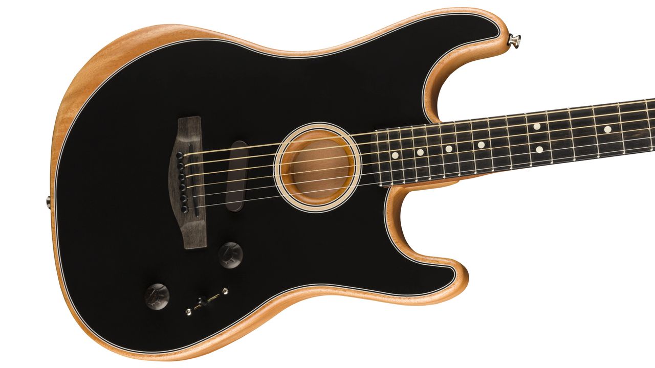 Fender Acoustasonic Stratocaster in Black