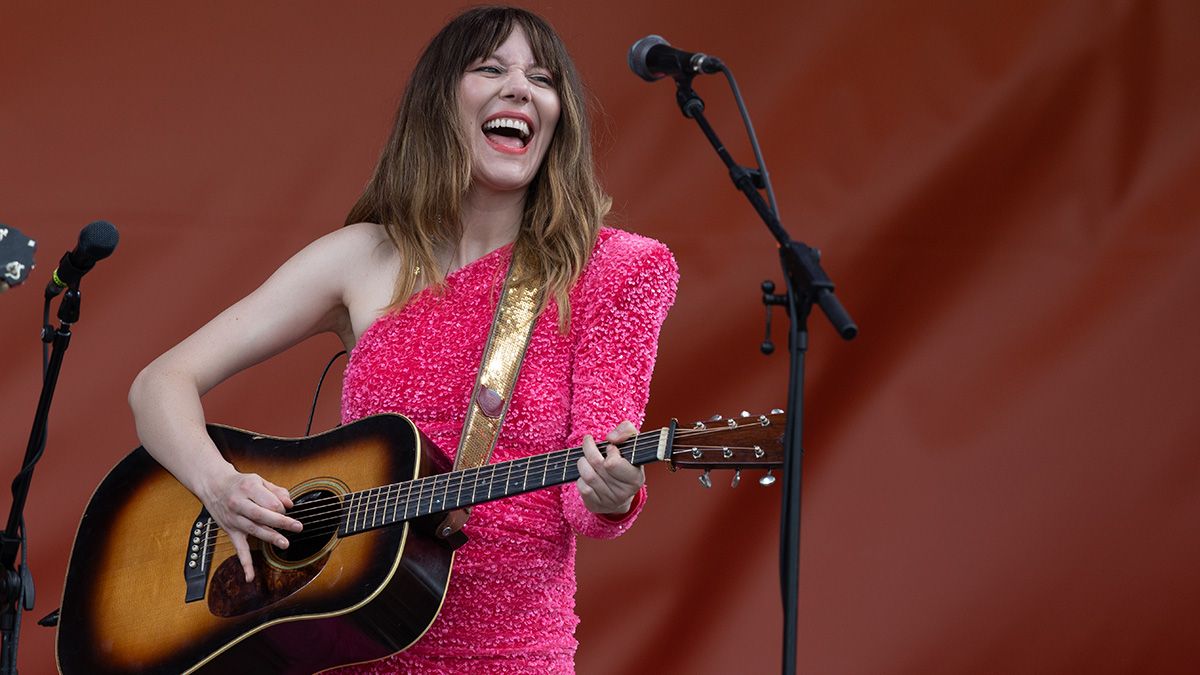 Molly Tuttle &amp; Golden Highway performs during the New Orleans Jazz &amp; Heritage Festival 2024 at Fair Grounds Race Course on April 27, 2024 in New Orleans, Louisiana