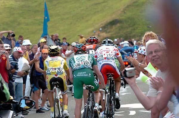Tour de France madness in the mountains.
