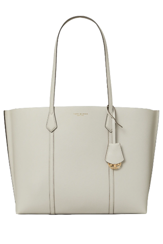 Perry Leather Shopper Tote Bag