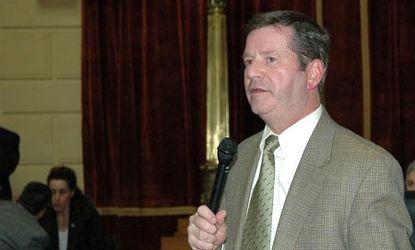 Rhode Island lawmaker Robert Watson (R) made some cutting statements about pot smokers in February... and now suffers the shame of being busted on pot charges.