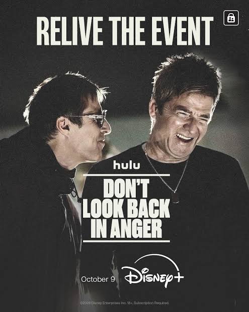 Oasis Don't Look Back In Anger documentary poster
