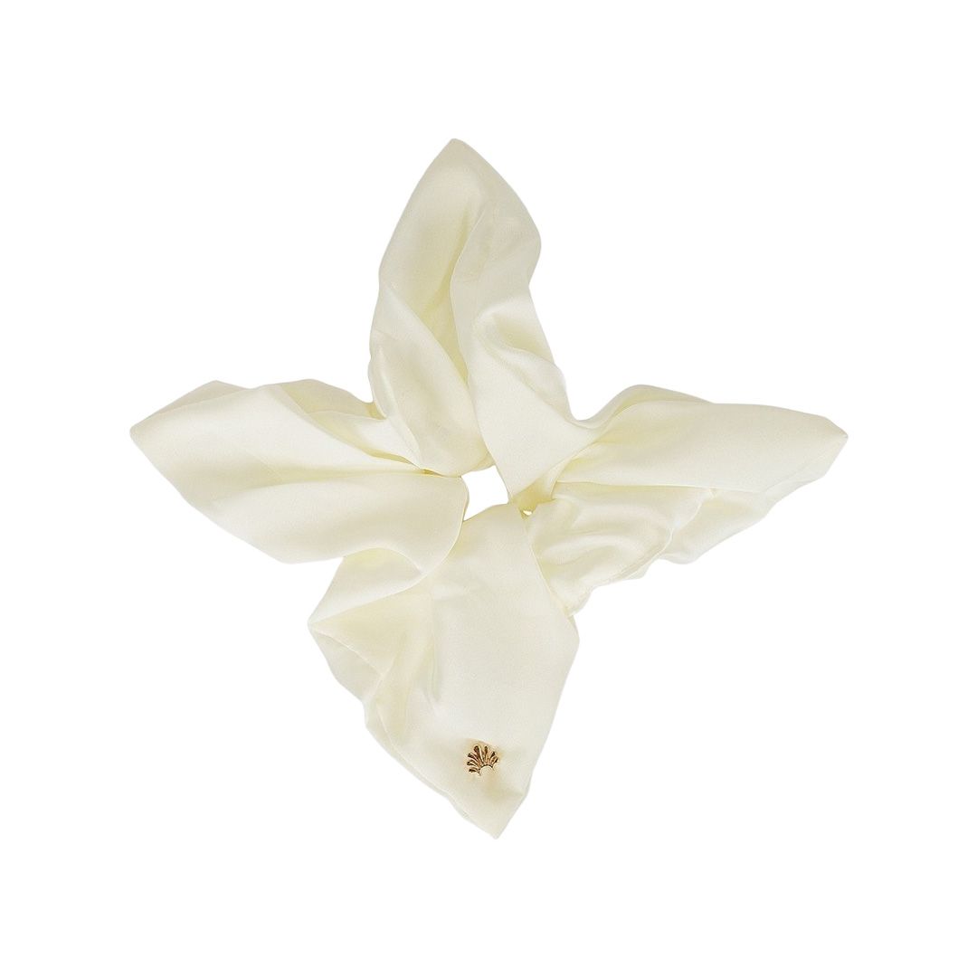 Lele Sadoughi Square Silk Scrunchie