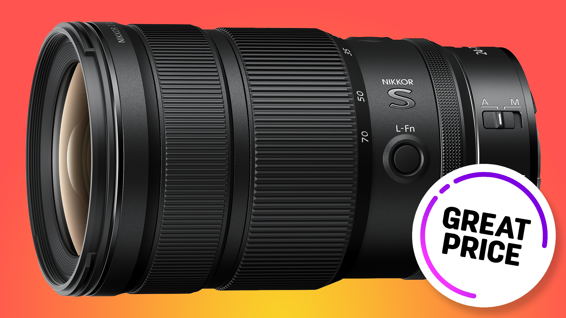 Nikon's NEW Z 24-70mm f/2.8 S II drops a MASSIVE £600 for Black