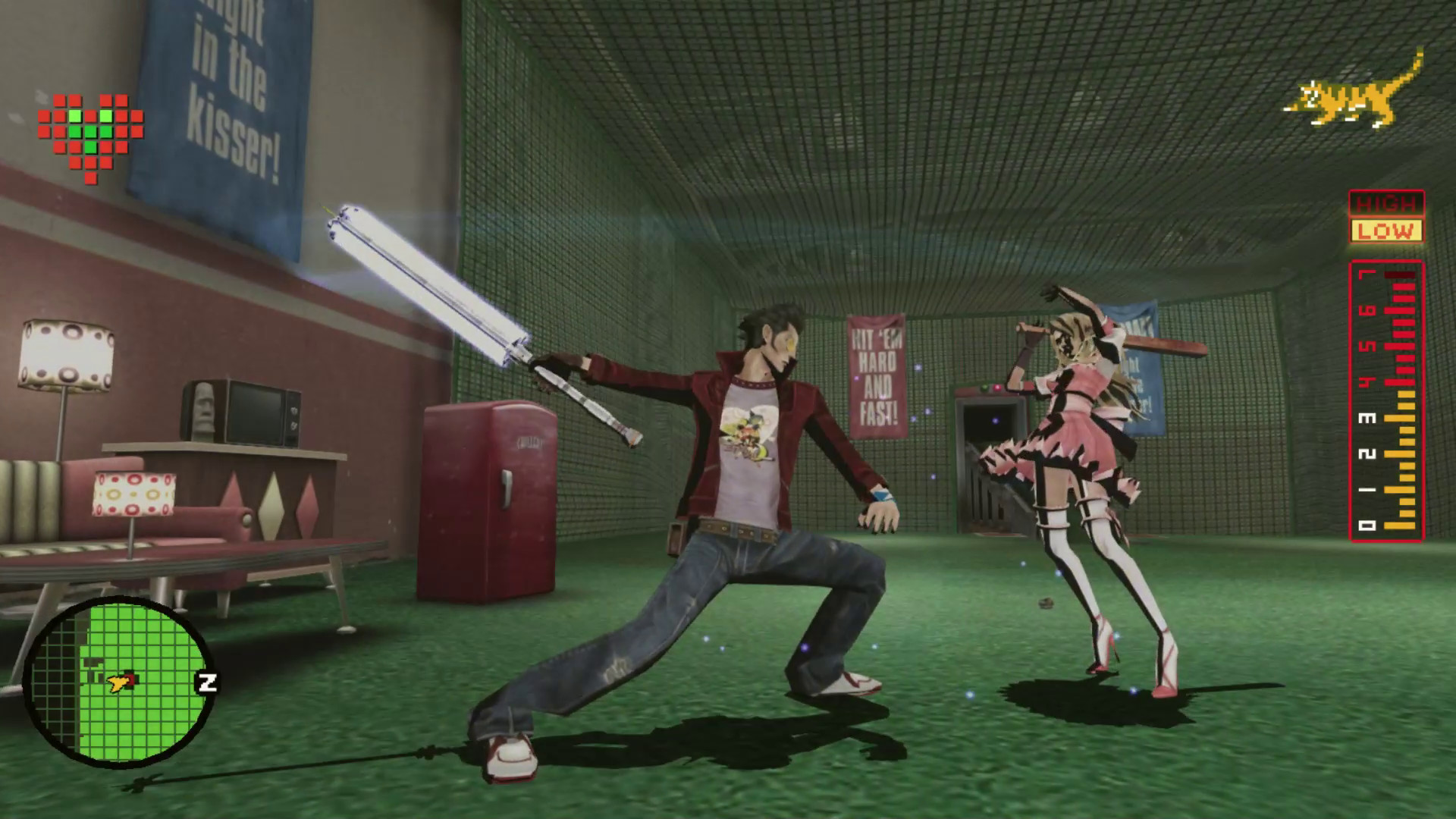 Travis Touchdown en la versión para PC 