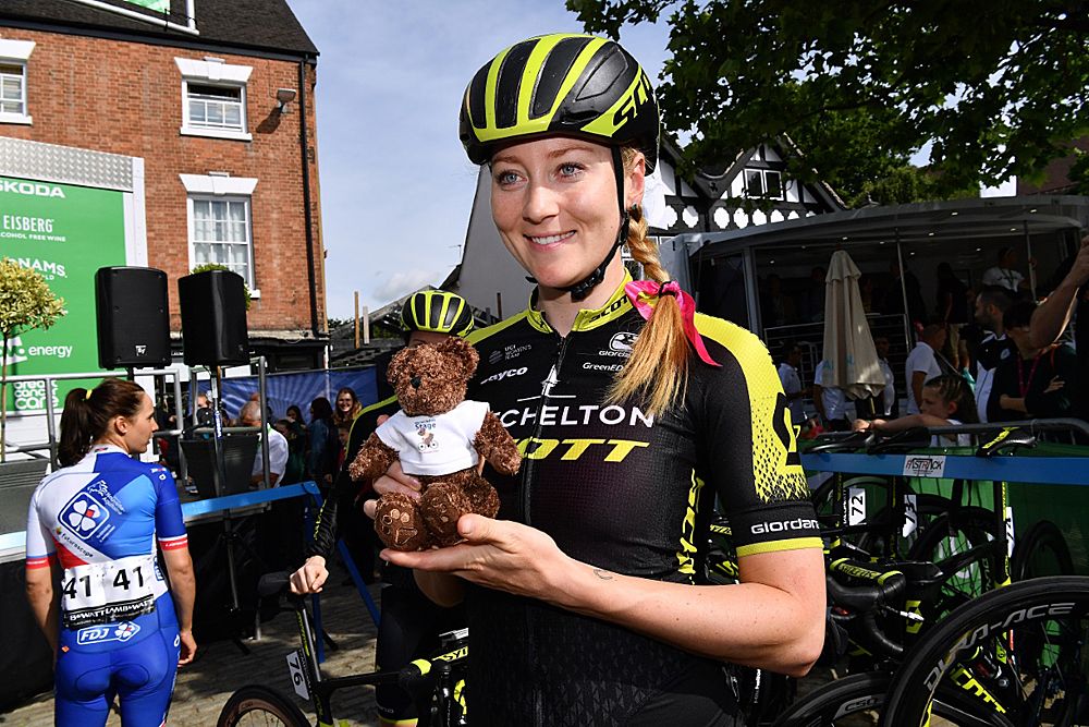 Gracie Elvin at stage 3 at OVO Energy Women's Tour