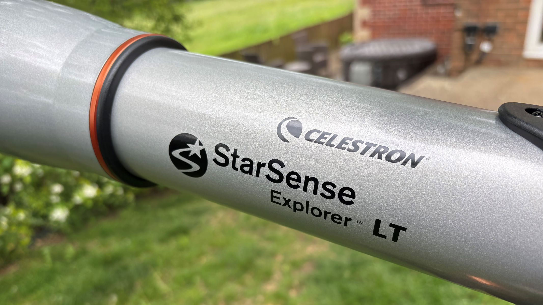 A close-up of the Celestron StarSense Explorer LT 70AZ.