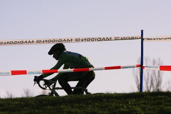 A lone rider on the hill