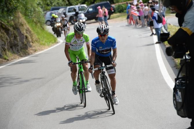 Juli&aacute;n Arredondo was one of the first riders to attack on the final climb