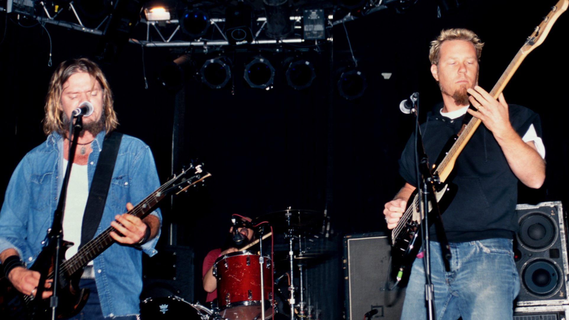 Corrosion of Conformity's Pepper Keenan and Metallica's James Hetfield at the Los Angeles in Los Angeles, California