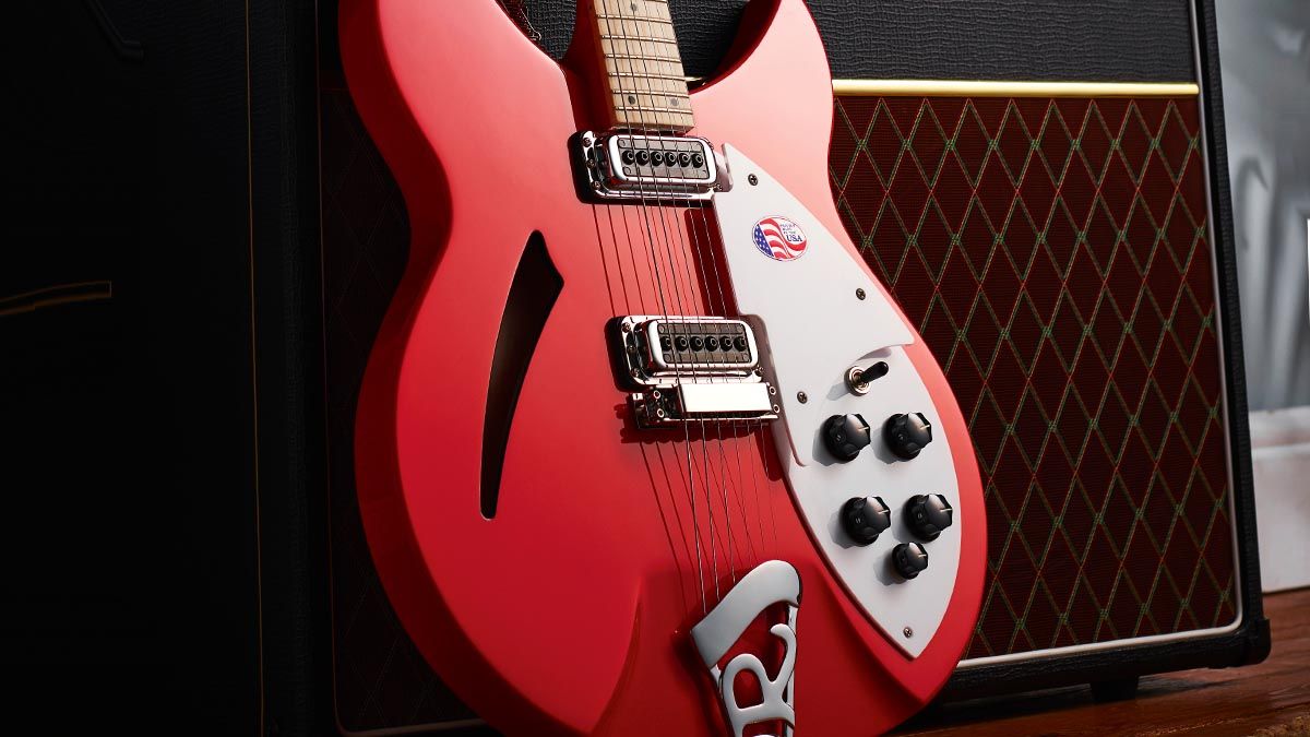 GUITAR SILHOUETTES - RICKENBACKER BASS | Magnet