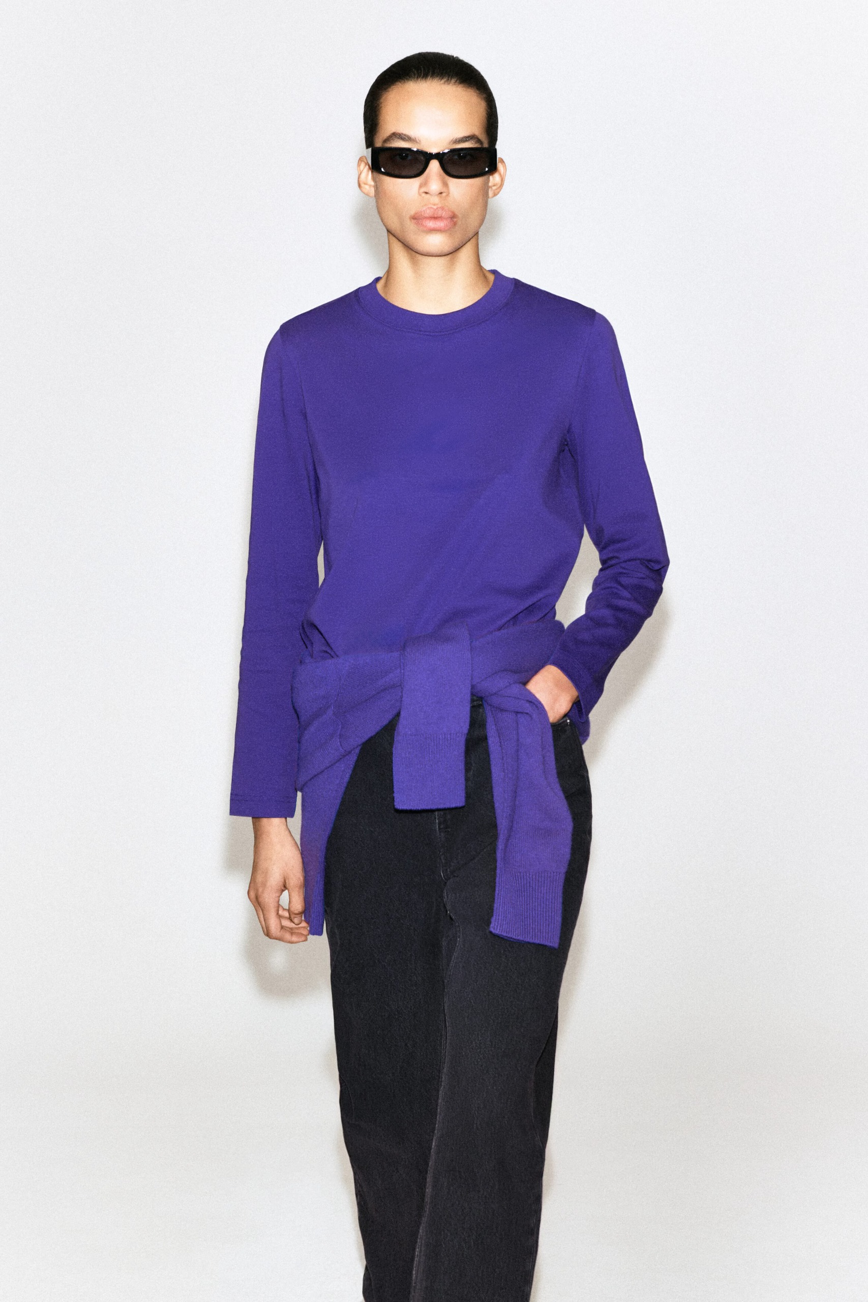 COS, Clean Cut Long-Sleeved T-Shirt