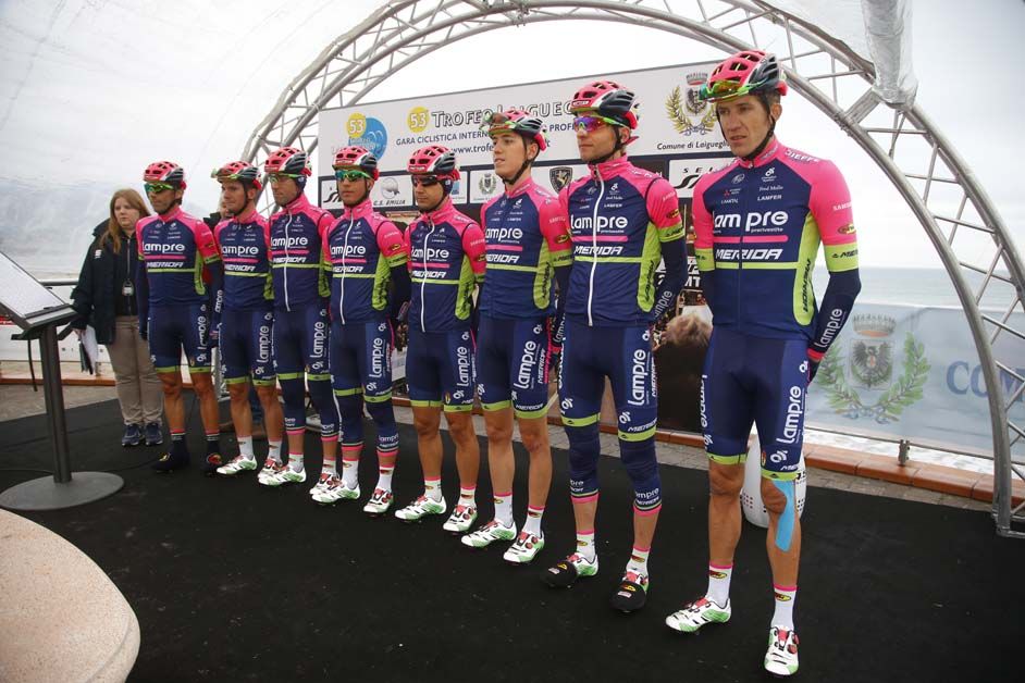 Lampre-Merida take to the stage