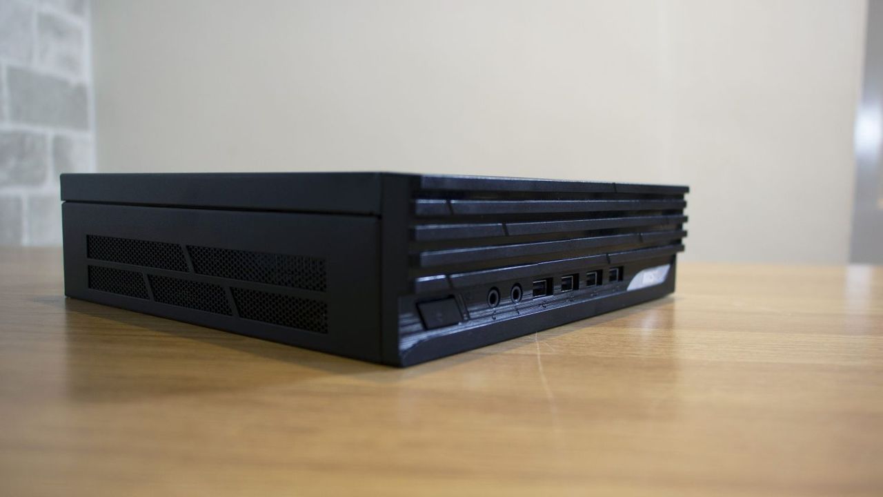 A closeup of the MSI Pro DP21 11M