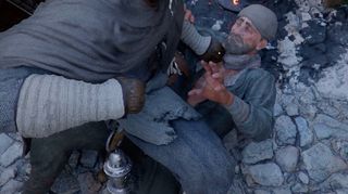 Billy getting pummeled 