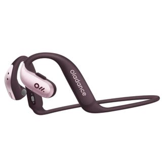 Oladance OWS Sports Headphones in pink on a white background