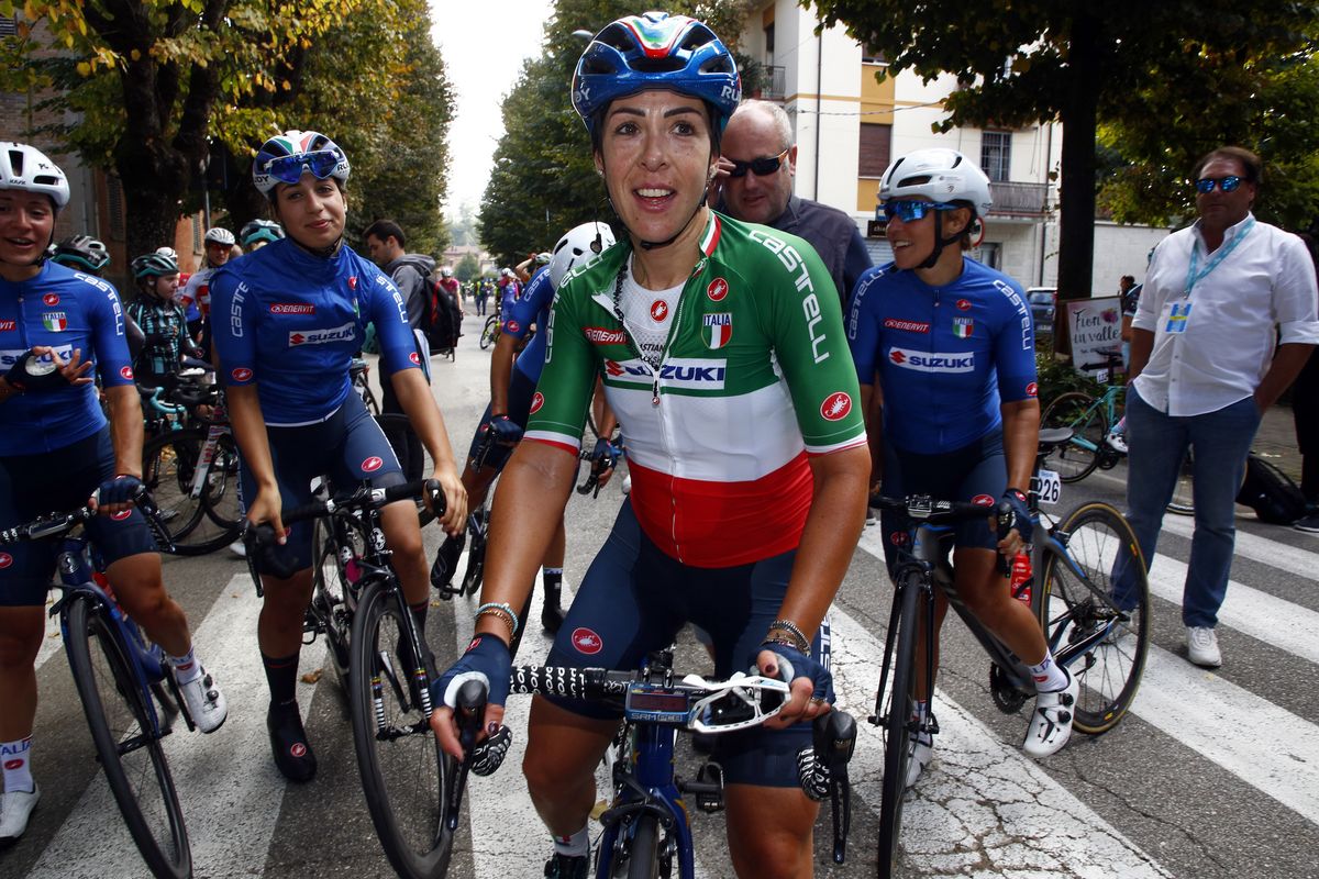 Bastianelli after the finish