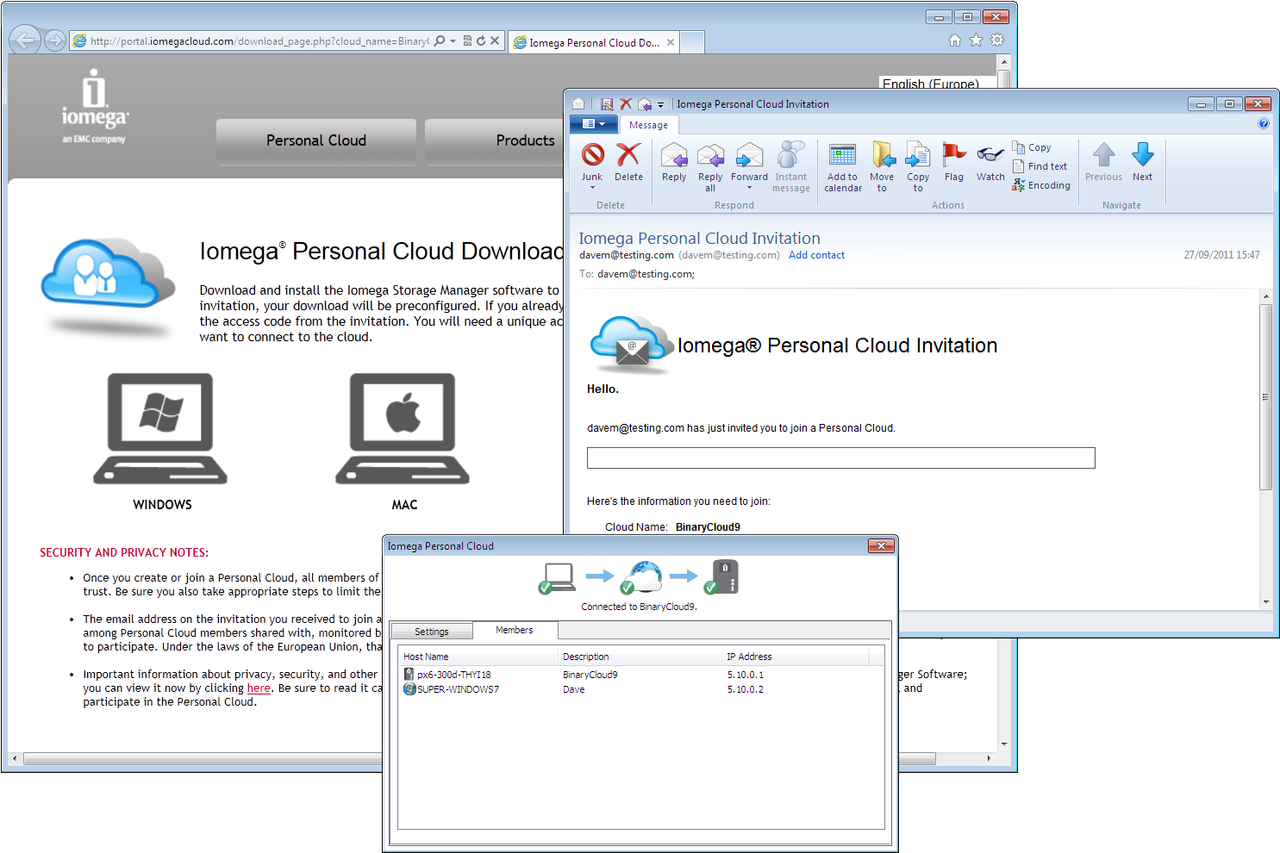 Iomega&rsquo;s Personal Cloud requires a port forwarding rule added to your router, but it is easy to use giving secure remote acce